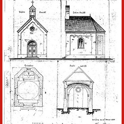 Zu Erbauung einer neuen Capelle für Herrn Franz Lackner volgo Grabenjandl Nr. 40 in der Gemeinde Neuwelt Pfarre Dobelbad