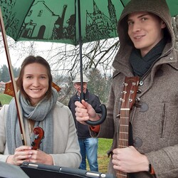 Danke für die musikalische Gestaltung an die Geschwister Jana und Peter Preitler-Höller!